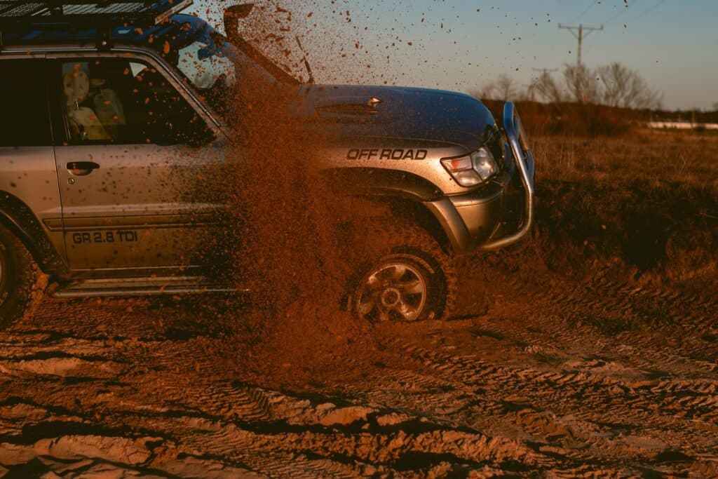 Off Road Jeep Mountain Trail