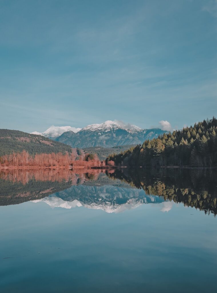 Alpine Lake Reflection