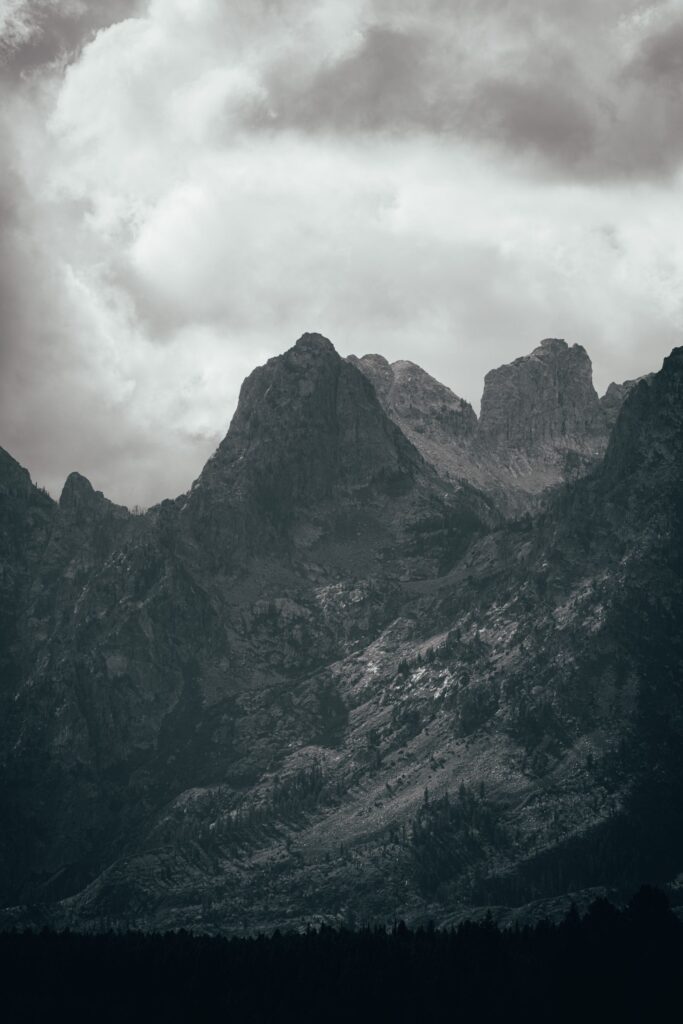 Dramatic Mountain Sky